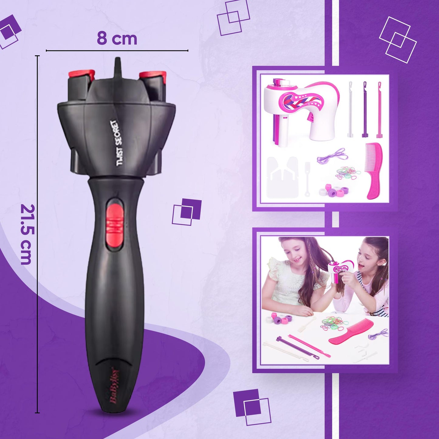 Magic Hair Twister - Drehfrisuren einfach gemacht